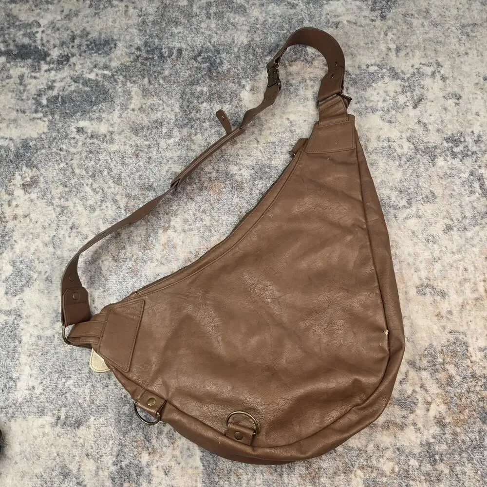 Marvel Crossbody Bag Mens Large Brown Guardians Of The Galaxy Sling Faux Leather